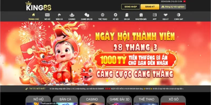 Có thể đăng ký tài khoản King88 trên tất cả các thiết bị